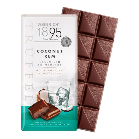 Weinrich's 1895 Milk Chocolate Coconut Rum - Chocolate & More Delights