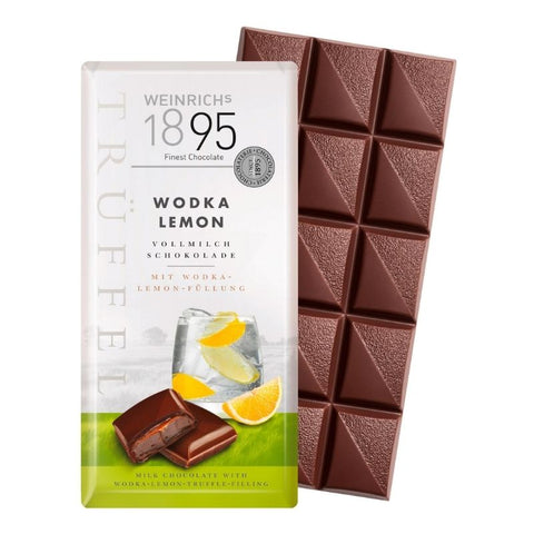 Weinrich's 1895 Milk Chocolate Vodka Lemon - Chocolate & More Delights