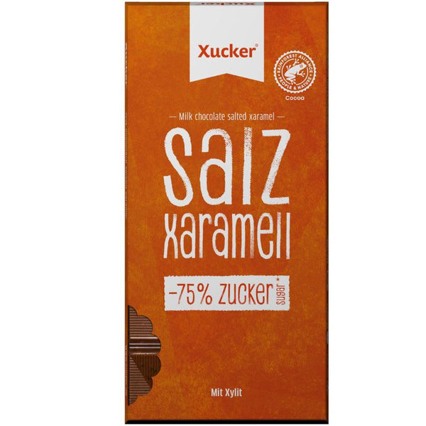 Xucker Milk Chocolate Salted Caramel - Chocolate & More Delights