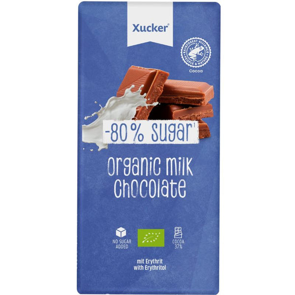 Xucker Organic Milk Chocolate - Chocolate & More Delights