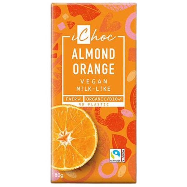 iChoc Vegan Almond Orange - Chocolate & More Delights