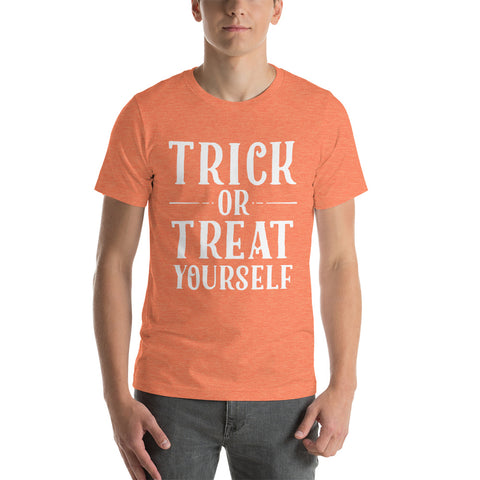 Treat Yourself - Short Sleeve Unisex T-Shirt - Chocolate & More Delights