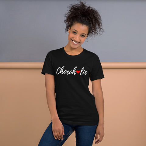 Chocoholic Short Sleeve T-Shirt - Chocolate & More Delights