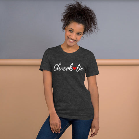 Chocoholic Short Sleeve T-Shirt - Chocolate & More Delights
