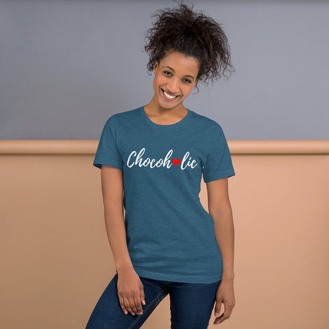 Chocoholic Short Sleeve T-Shirt - Chocolate & More Delights