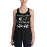 Don't Make Me Run, I'm Full Of Chocolate - Tank Top - Chocolate & More Delights