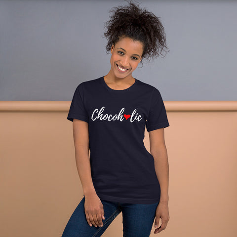 Chocoholic Short Sleeve T-Shirt - Chocolate & More Delights