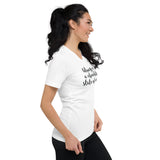 Always In A Chocolate State Of Mind V-Neck Tee - Chocolate & More Delights